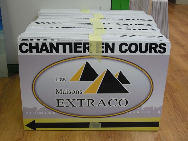 Panneau de Chantier Panneau de Chantier