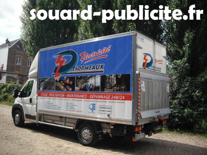 Impression numérique sur véhicule Impression numérique sur véhicule